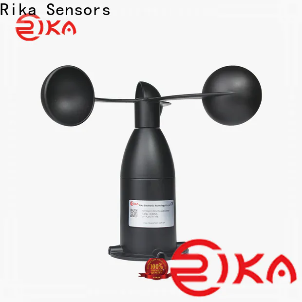 Rika Sensors wind cup anemometer supply for industrial applications