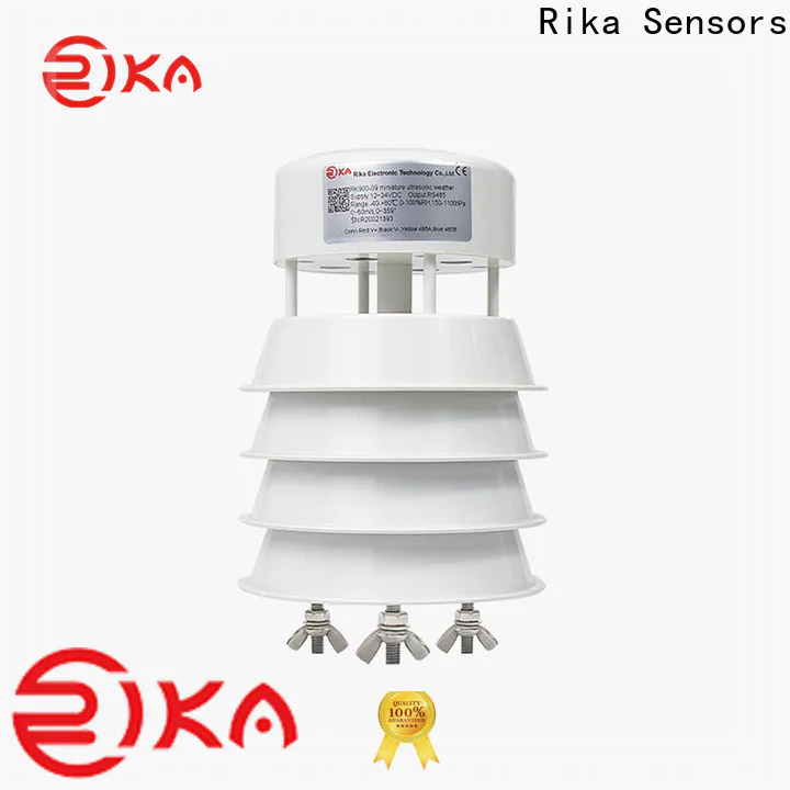 professional electronic weather station with rain guage supply for humidity parameters measurement