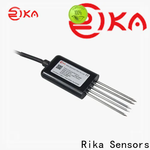 Rika Sensors professional soil temperature moisture sensor manufacturers for soil monitoring