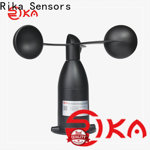 Rika Sensors cup and vane anemometer company for industrial applications