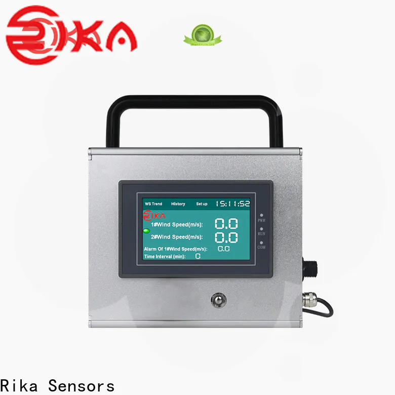 Rika Sensors best data logger company for wind profiling