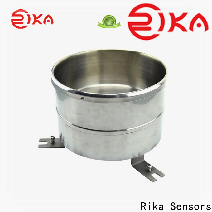 latest weighing bucket rain gauge company for agriculture Rika Sensors