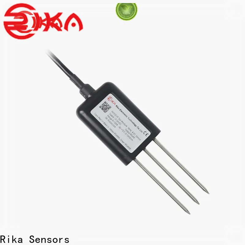 Rika Sensors soil temperature and moisture sensor solution provider for green house