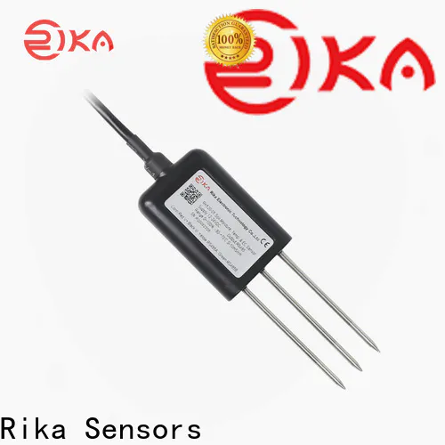 Rika Sensors top rated soil moisture temperature sensor manufacturer for agriculture