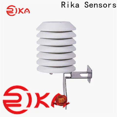 Rika Sensors ambient weather radiation shield for sale for temperature measurement