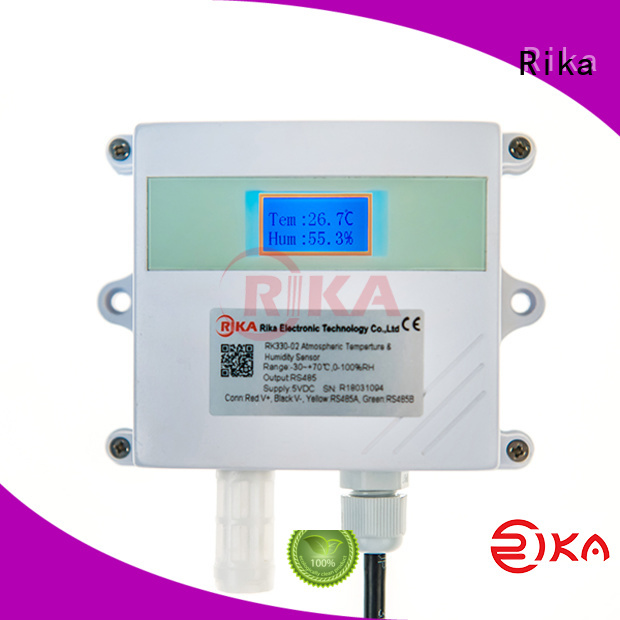 Rika noise sensor solution provider for air temperature monitoring