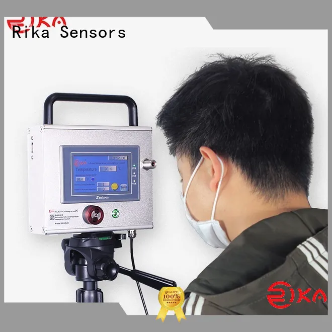 Rika Sensors top quality fever screening thermal imaging systems solution provider for temperature detection in high traffic areas