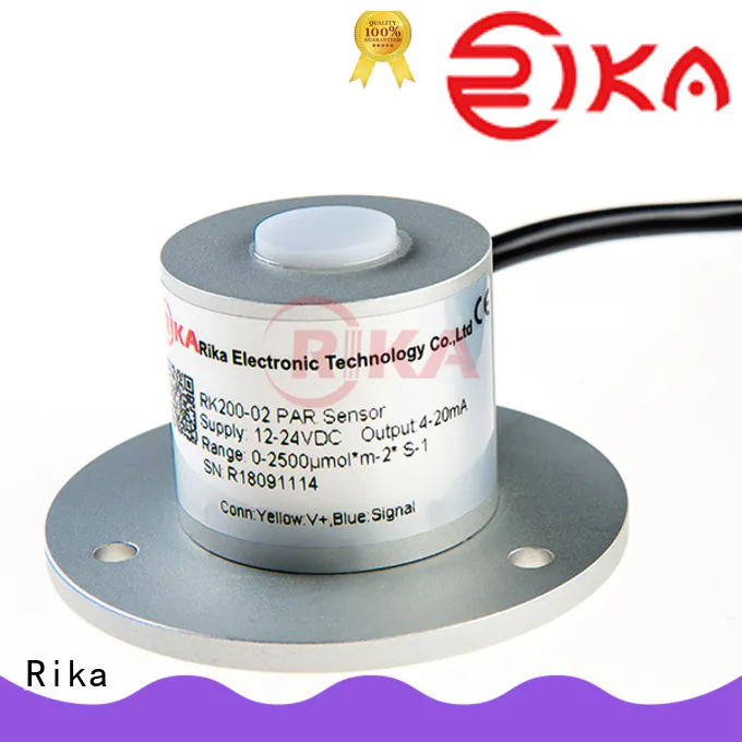 Rika pyranometer solar radiation manufacturer for shortwave radiation measurement