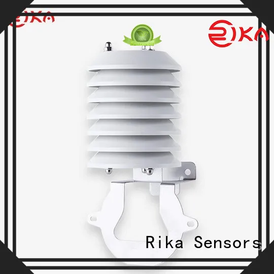 Rika Sensors ambient weather radiation shield industry for temperature measurement