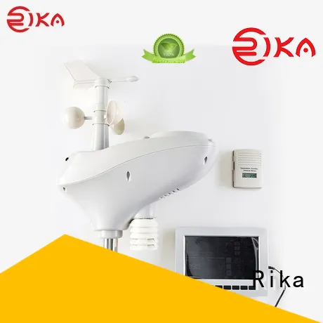 Rika professional weather station equipment solution provider for rainfall measurement