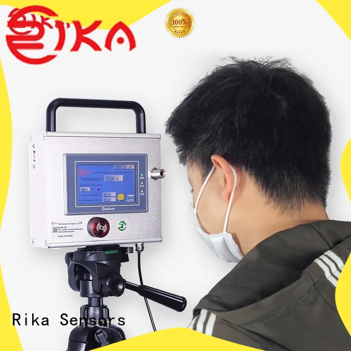 Rika Sensors thermal screening systems industry for temperature detection in crowded public places