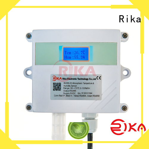Fabricante de sensores de ruido Rika para monitoreo de humedad