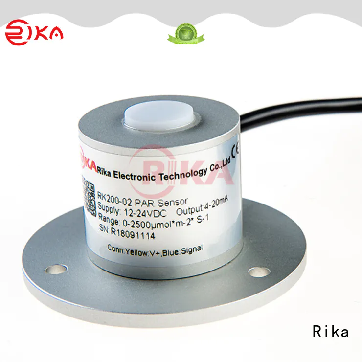 Rika professional solar pyranometer supplier for hydrological weather applications