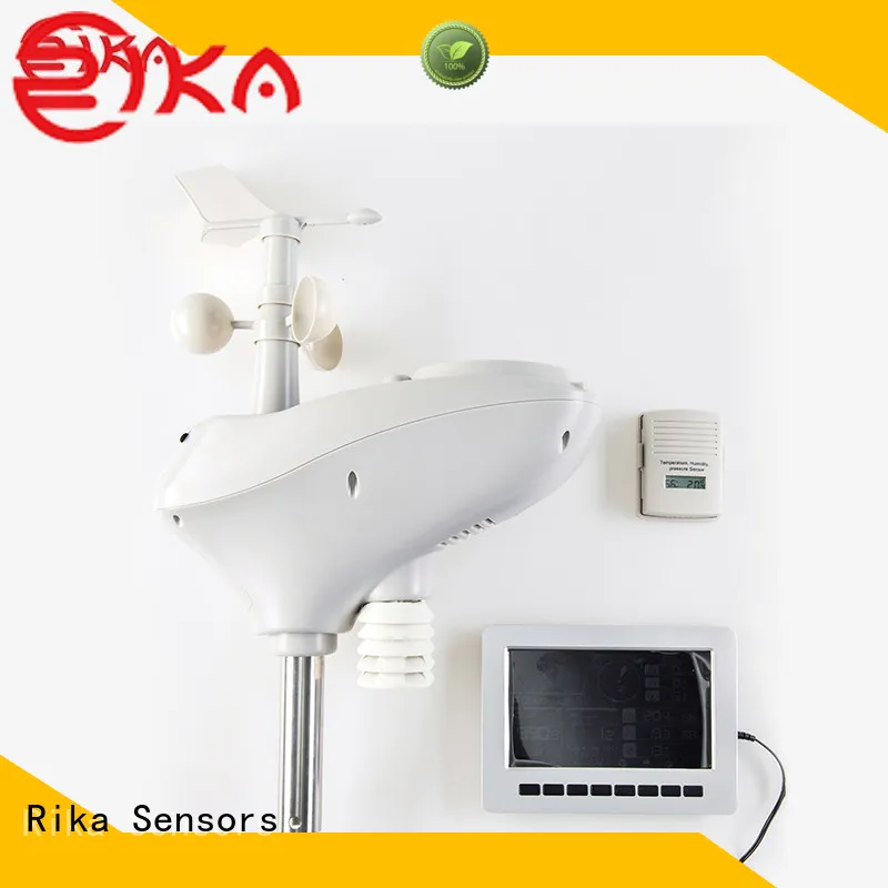 Rika Sensors top automatic weather station suppliers in india solution provider for humidity parameters measurement