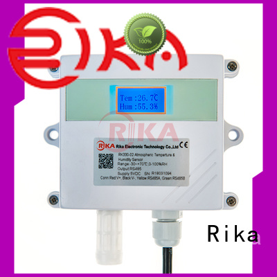 Fábrica profesional de equipos de monitoreo de calidad del aire de Rika para monitoreo de humedad