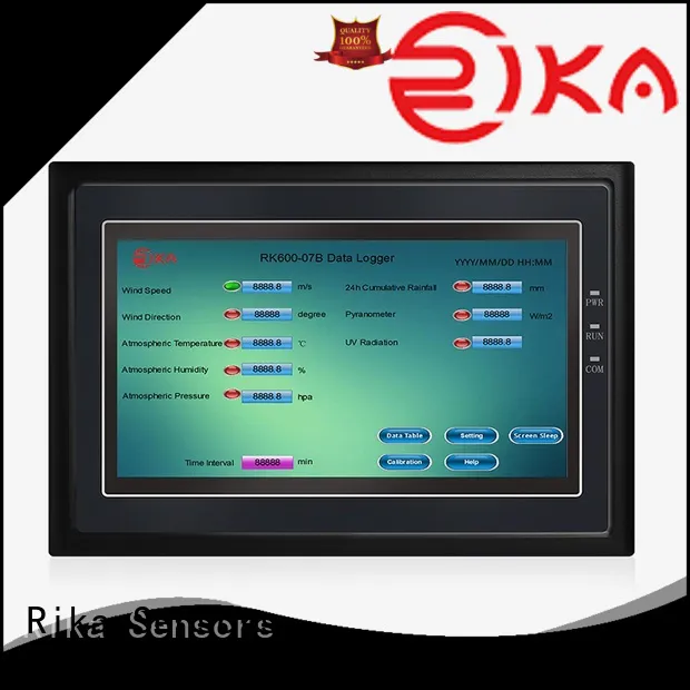 Rika Sensors professional weather data loggers manufacturer for water quality monitoring