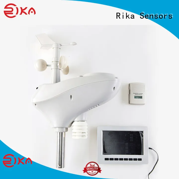 Rika Sensors auto weather station manufacturer for soil temperature measurement