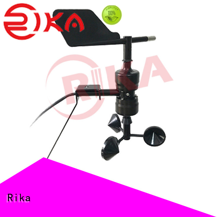 Industria de anemómetros profesionales Rika para aplicaciones industriales