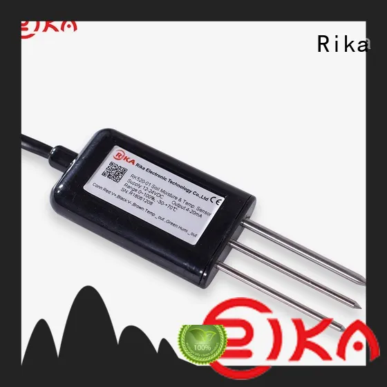 Rika Sensors great soil temperature probe manufacturer for soil monitoring