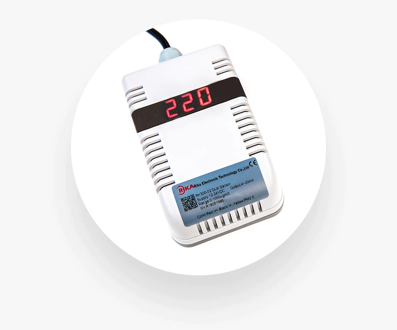 perfect temperature humidity sensor industry for dust monitoring-1