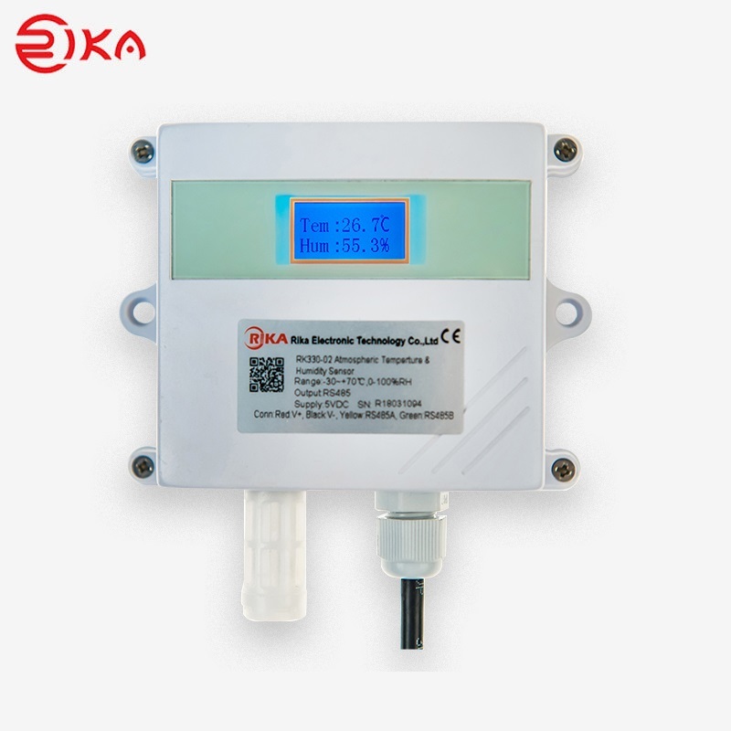 RK330-02 Wall-mounted Ambient Temperature & Humidity Sensor