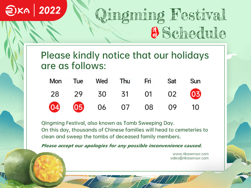 Notice Of Qingming Festival Holidays