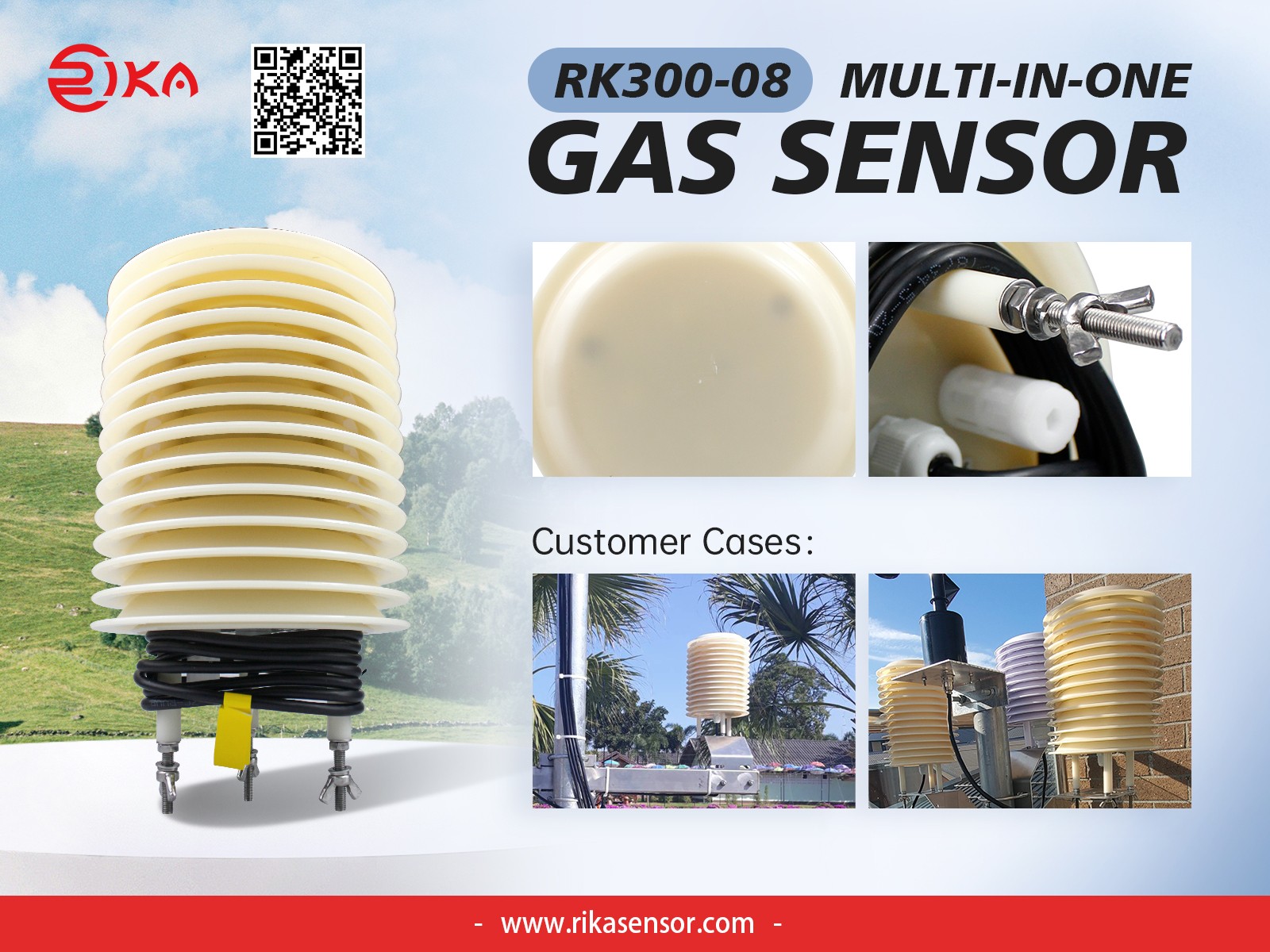 news-New Product Recommendation: RIKA RK300-08 Multi-in-one Gas Sensor-Rika Sensors-img