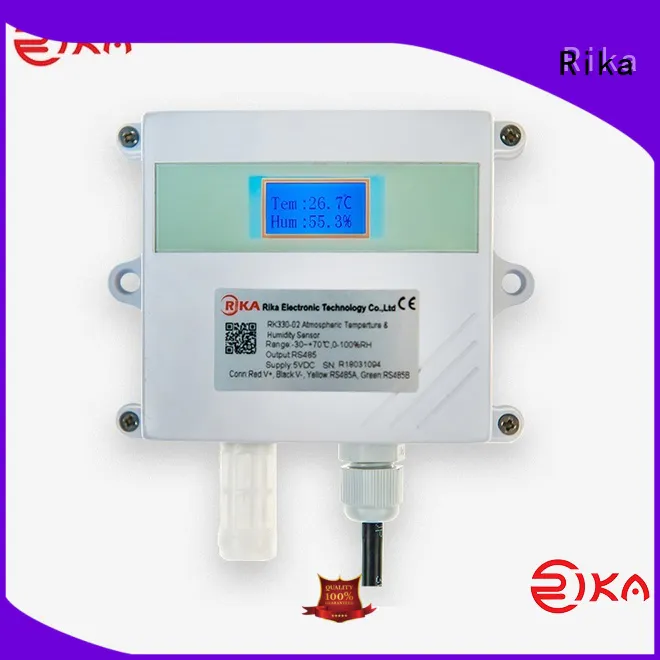 Rika best leaf wetness sensor supplier for humidity monitoring