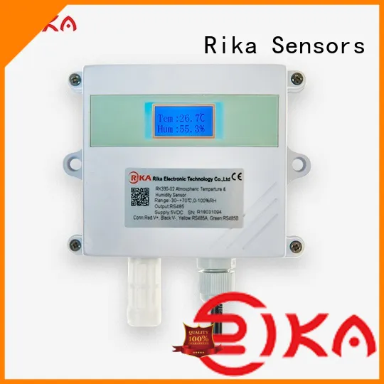 Rika Sensors environmental temperature monitoring solution provider for air pressure monitoring